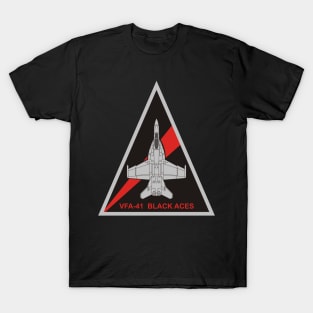 VFA-41 Black Aces - F/A-18 T-Shirt